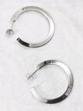 ENDLESS Silver Hoop Earrings