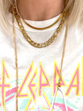 Chunky Figaro Necklace Gold